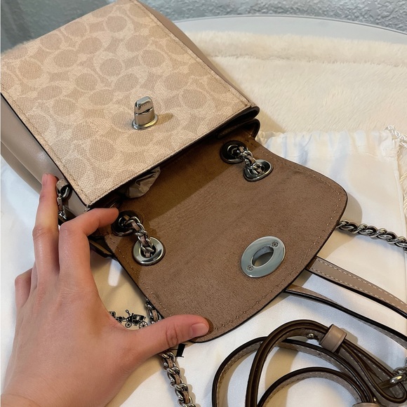 Coach backpack purse women